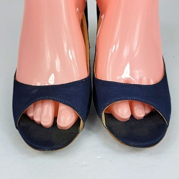 Buffalo London Open Toe Blue Heel - Picture 2 of 16